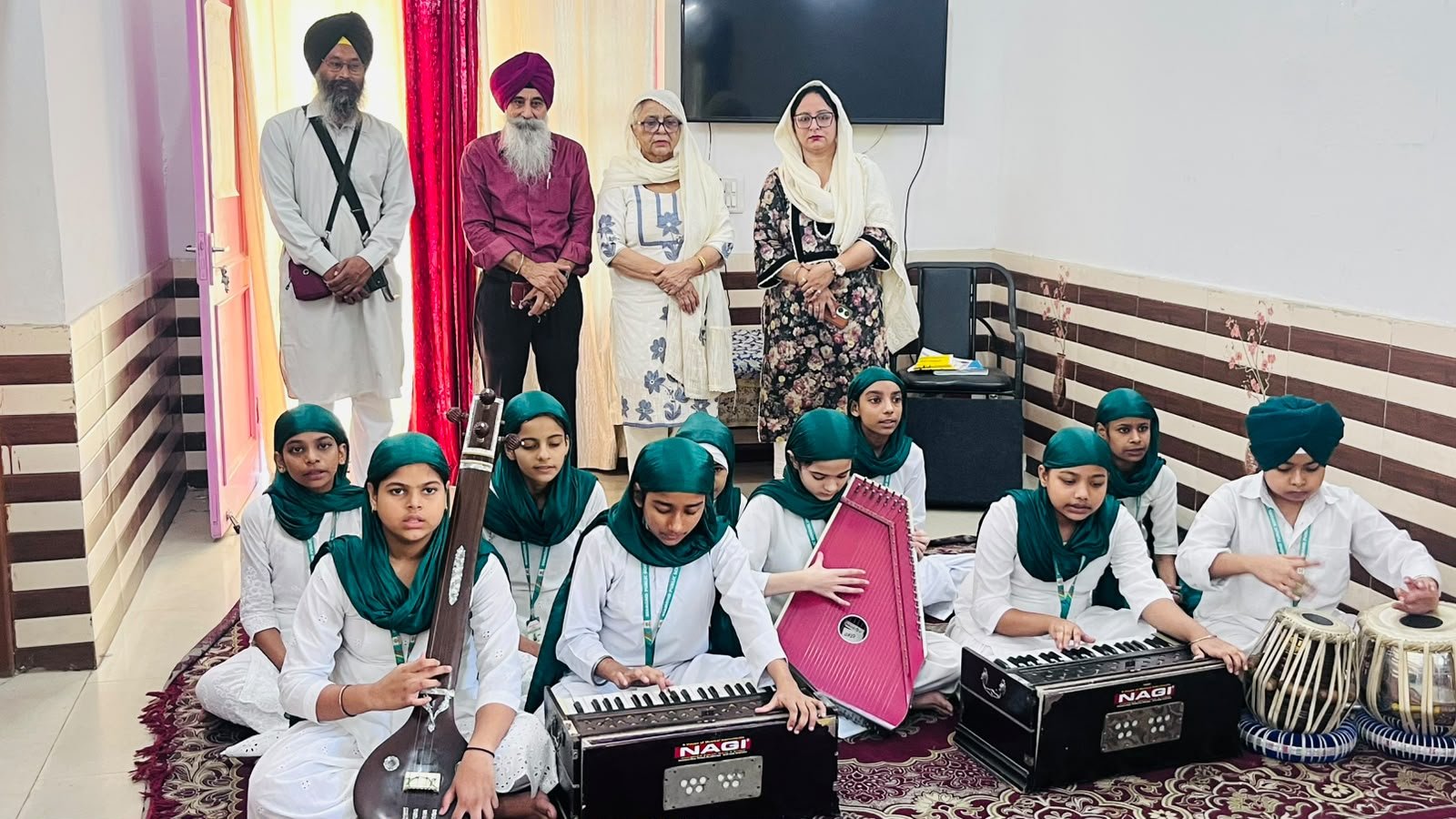 "ਗੁਰਦੁਆਰਾ ਸ੍ਰੀ ਗੁਰੂ ਤੇਗ ਬਹਾਦਰ ਸਾਹਿਬ ਜੀ ਵਿਖੇ ਸ਼ਬਦ ਗਾਇਨ ਸਮਾਗਮ 🎶"